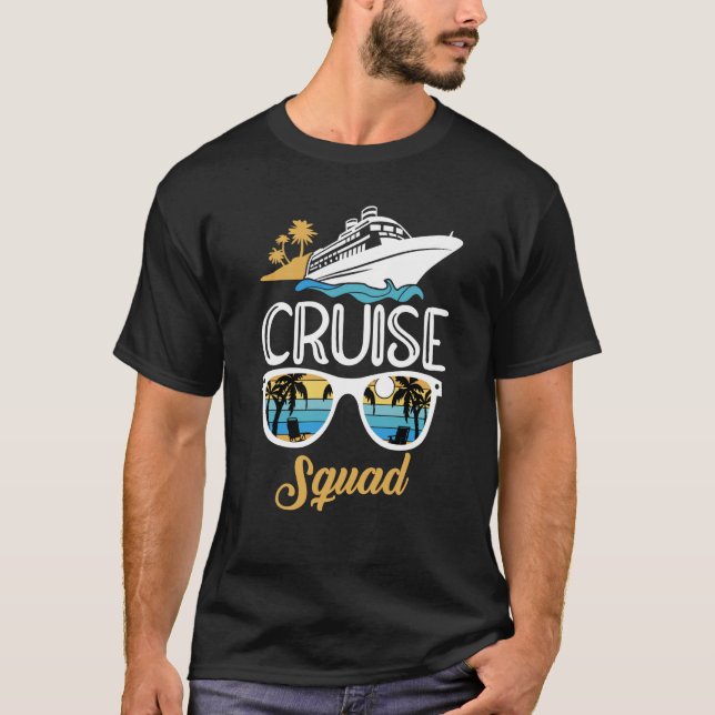 Camiseta Vacaciones de viaje en crucero de la familia Cruis (Anverso)