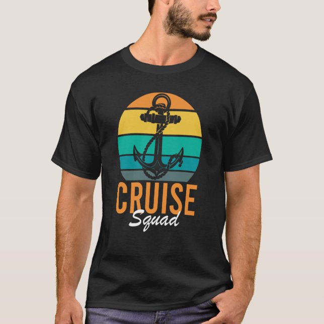 Camiseta Vacaciones de viaje en crucero de la familia Cruis (Anverso)