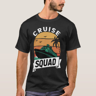 Camiseta Vacaciones de viaje en crucero de la familia Cruis