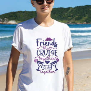 Camiseta Vacaciones de viaje en crucero para grupos de amig