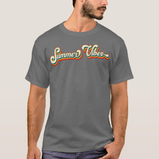 Camiseta Vacaciones de Vibes de Verano Retro