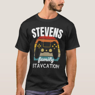 Camiseta Vacaciones de videojuego Stevens Family Staycation