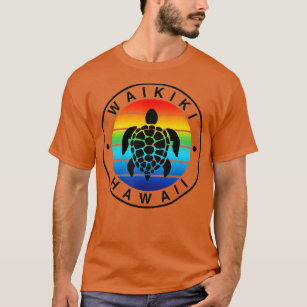 Camiseta Vacaciones de Waikiki Hawaii en Hawái en el Arcoir