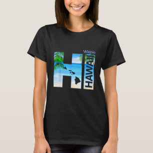 Camiseta Vacaciones del estado de Waipio HI Hawaii Aloha