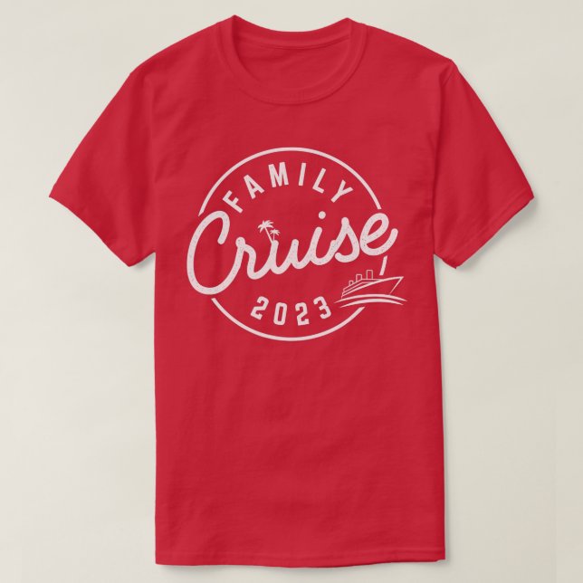 Camiseta Vacaciones divertidas de cruceros familiares en 20