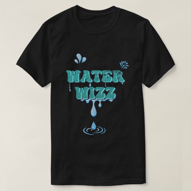 Camiseta Vacaciones divertidas de Water Wizz (Diseño del anverso)