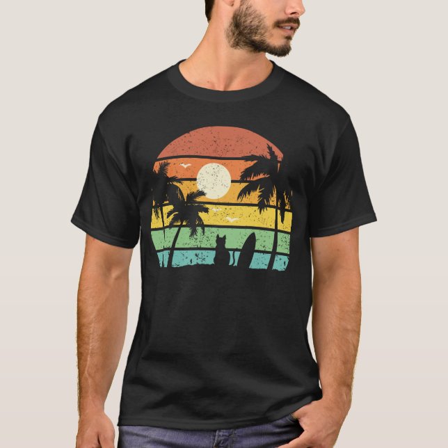 Camiseta Vacaciones divertidas para el surf en Hawaii (Anverso)