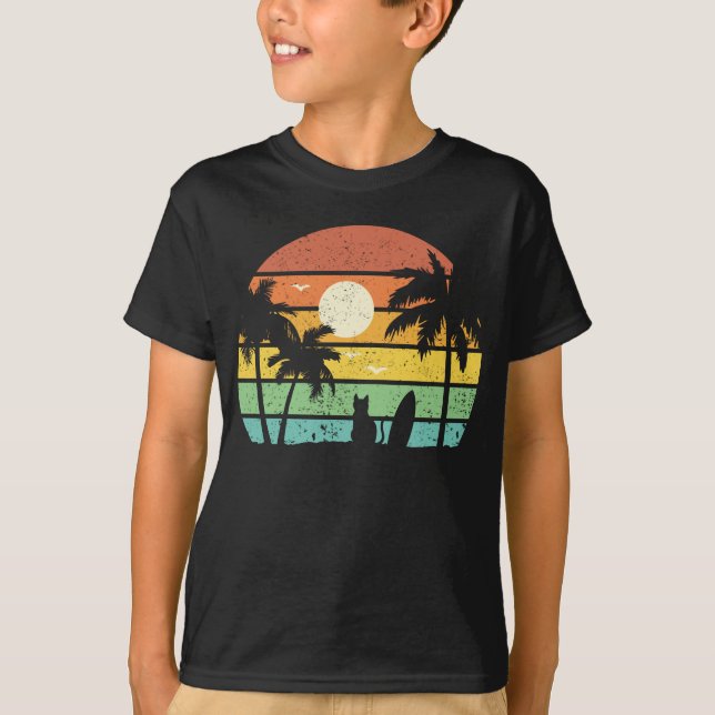 Camiseta Vacaciones divertidas para el surf en Hawaii (Anverso)
