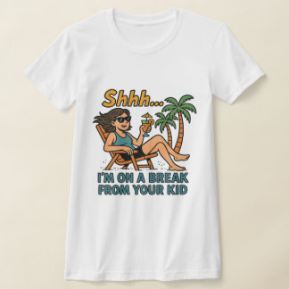 Camiseta Vacaciones divertidas para profesores