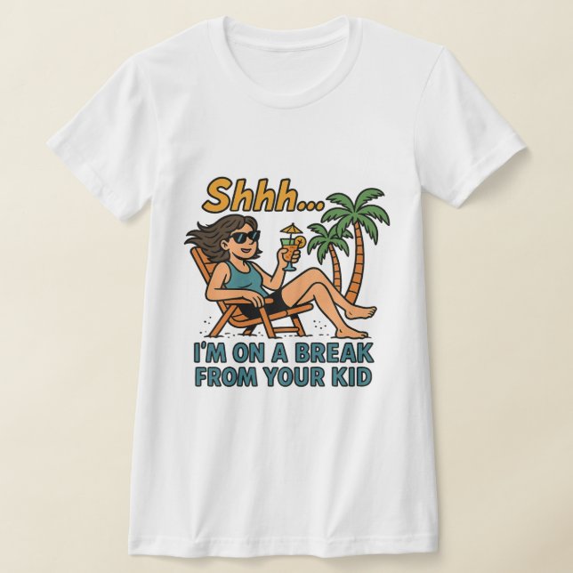 Camiseta Vacaciones divertidas para profesores (Distribución)