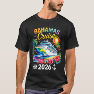 Camiseta Vacaciones en Bahamas 2026 Grupo Familia Amigos Co
