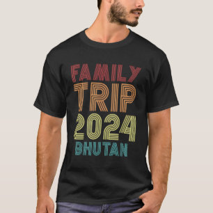 Camiseta Vacaciones en Bután por viaje familiar 2024