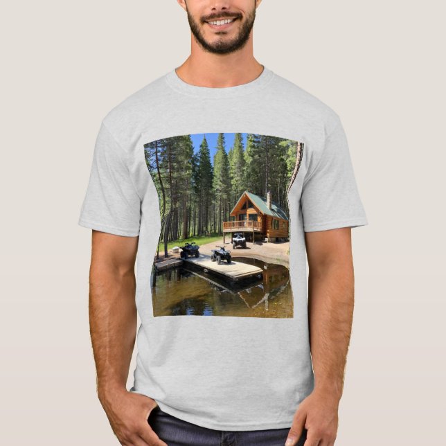 Camiseta Vacaciones en cabina (Anverso)