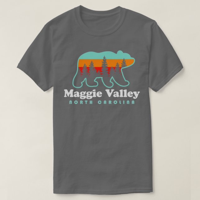 Camiseta Vacaciones en Ciudad de las Montañas de Maggie Val (Diseño del anverso)