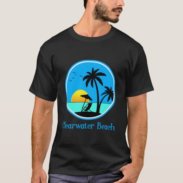 Camiseta Vacaciones en Clearwater Beach Florida (Anverso)