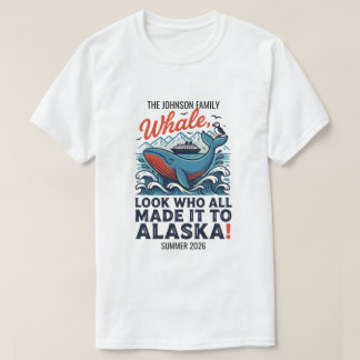 Camiseta Vacaciones en crucero familiar personalizadas en A