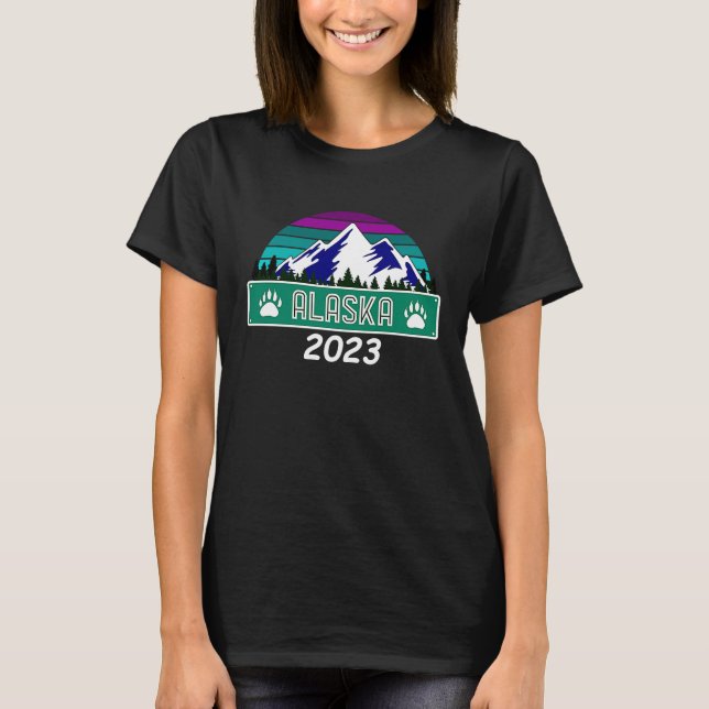 Camiseta Vacaciones en cruceros por Alaska Vacaciones 2023  (Anverso)