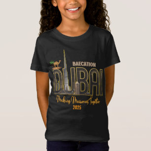 Camiseta Vacaciones en Dubái capturan la magia de tu aventu