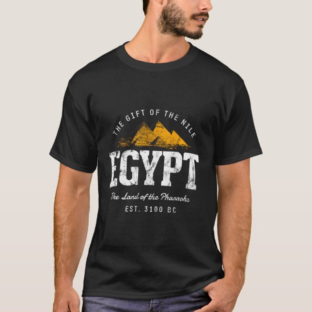 Camiseta Vacaciones en Egipto (Anverso)