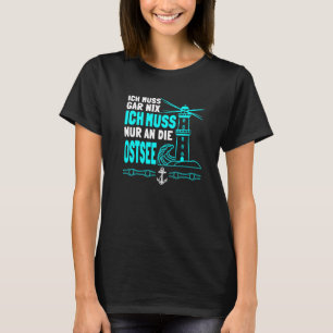 Camiseta Vacaciones en el Mar Báltico de la Isla del Mar de