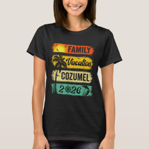 Camiseta Vacaciones en familia en Cozumel 2026 Grupo divert