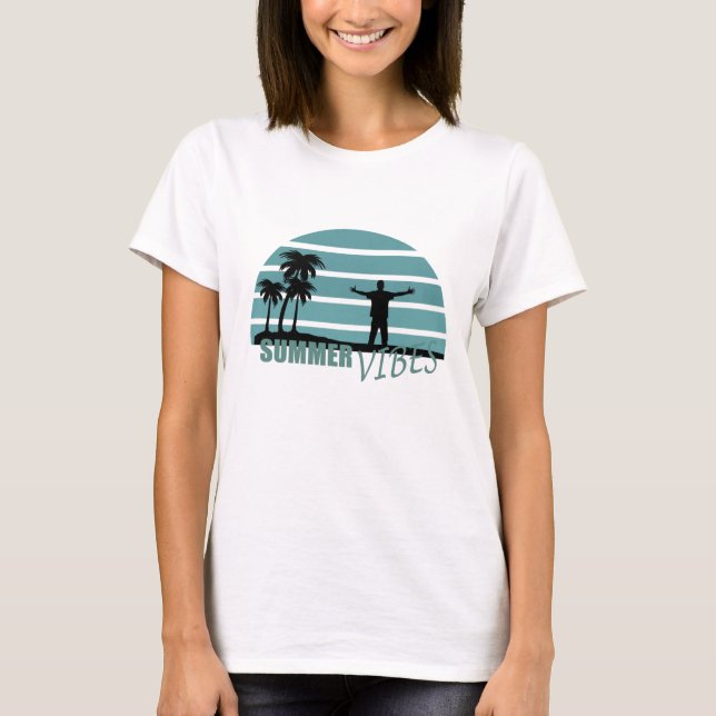 Camiseta vacaciones en familia en verano (Anverso)