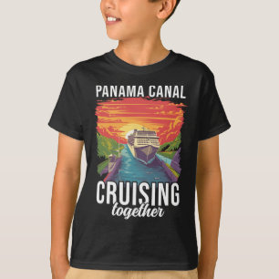 Camiseta Vacaciones en familia juntos en crucero por el Can