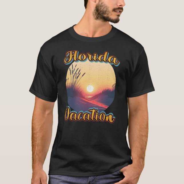 Camiseta Vacaciones en Florida (Anverso)