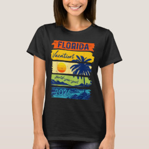Camiseta Vacaciones en Florida 2026 Playa de Arena de Mar V