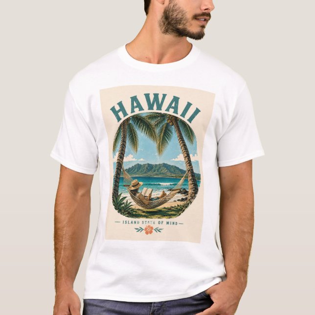 Camiseta Vacaciones en Hawái (Anverso)