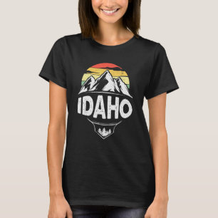 Camiseta Vacaciones en Idaho Residente Turista y Visitante