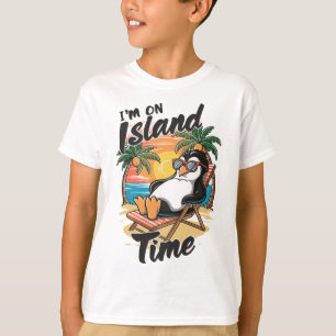 Camiseta Vacaciones en Isla Viaje Tropical Tiempo de Relaja