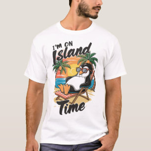 Camiseta Vacaciones en Isla Viaje Tropical Tiempo de Relaja