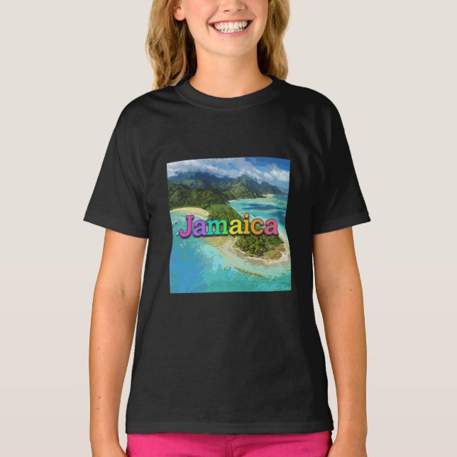 Camiseta vacaciones en Jamaica (Anverso)