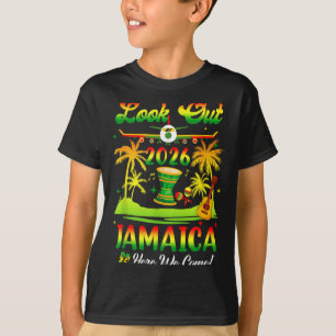 Camiseta Vacaciones en Jamaica 2026 Aquí Venimos Cumpleaños