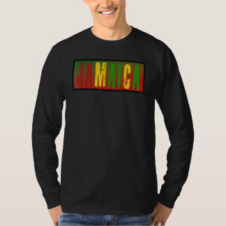 Camiseta Vacaciones en Jamaica Ropa de Jamaica Bandera de R