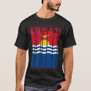 Camiseta Vacaciones en la bandera de Kiribati