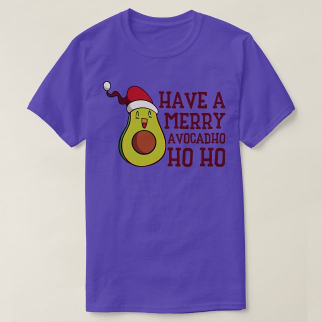 Camiseta Vacaciones en la dieta de navidades de aguacate Ke (Diseño del anverso)