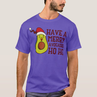 Camiseta Vacaciones en la dieta de navidades de aguacate Ke