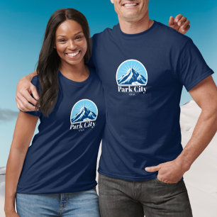 Camiseta Vacaciones en la estación de esquí de Park City Ut