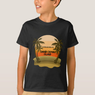 Camiseta Vacaciones en la Isla Gran Caimán Seven Mile Beach