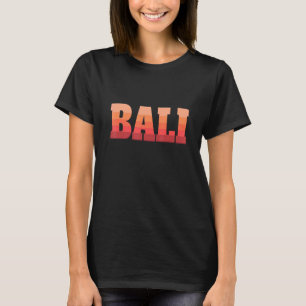 Camiseta Vacaciones en la isla tropical de veraneo de Bali 