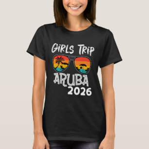 Camiseta Vacaciones en la playa de Aruba para chicas 2026 G