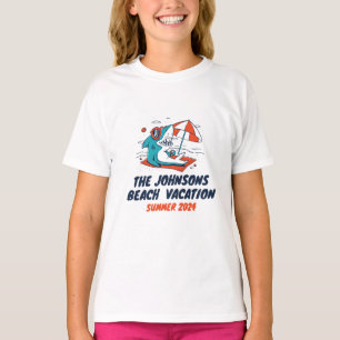 Camiseta Vacaciones en la playa de Guay Shark