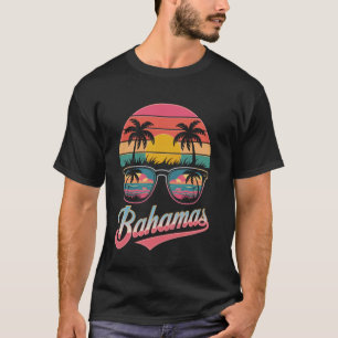 Camiseta Vacaciones en la playa de las Bahamas Orgullo baha