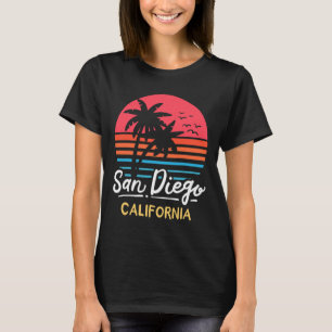 Camiseta Vacaciones en la playa de San Diego California Vin