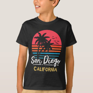 Camiseta Vacaciones en la playa de San Diego California Vin
