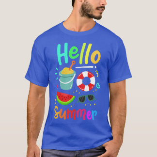 Camiseta Vacaciones en la playa de verano 1