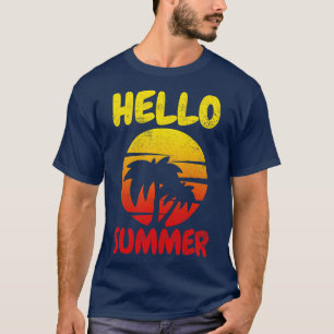Camiseta Vacaciones en la playa de verano Vintage 2