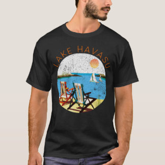 Camiseta Vacaciones en lago vintage de recuerdo de Retro La